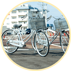 無料貸出自転車
